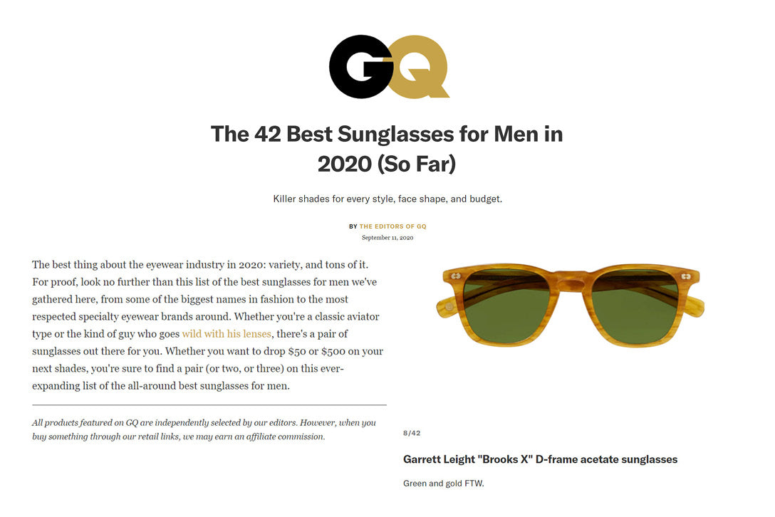 Gq sunglasses deals 2020