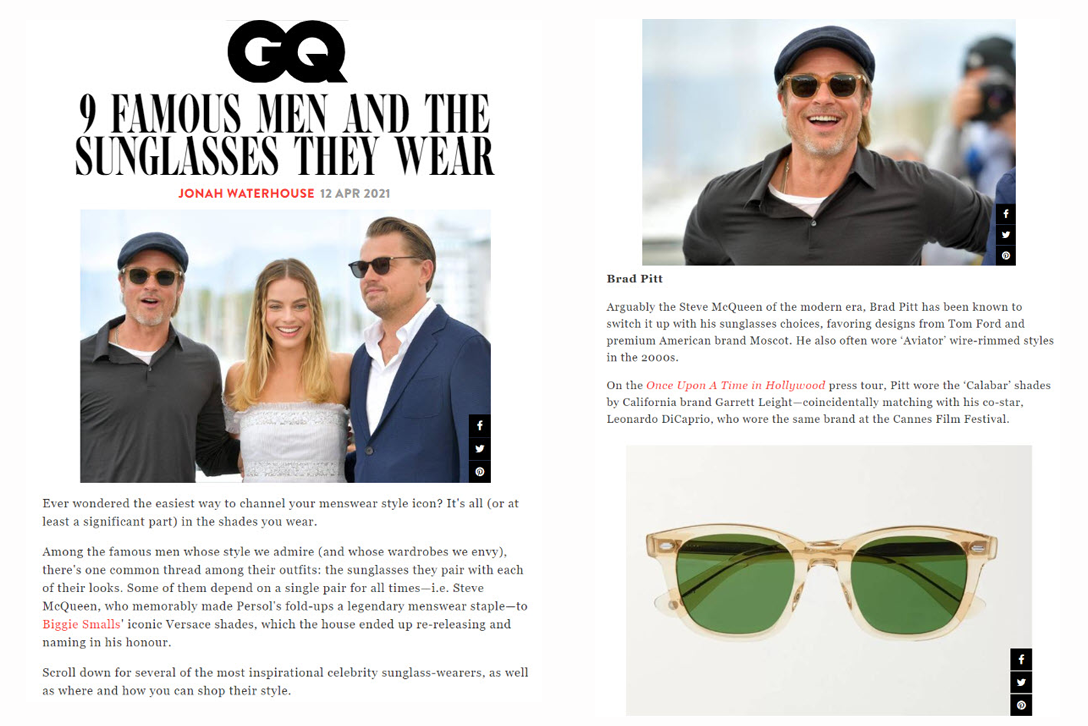 GQ Australia April 2021 Garrett Leight