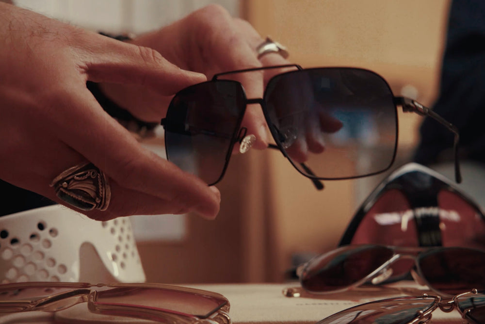 Andrew Funke's collection of eyewear