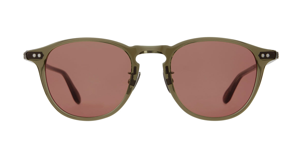 Garrett Leight Hampton Sun Sunglasses with Case Hampton X Sun – Visionist main image 4