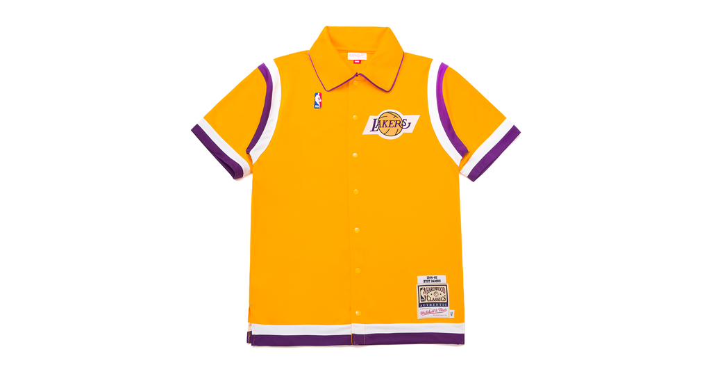 Los Angeles Lakers Mitchell & Ness Authentic Shooting Shirt - Mens