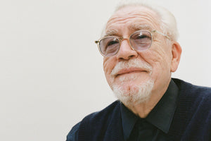 Succession's Brian Cox wears Mr. Leight Coopers glasses from Garrett Leight California Optical.