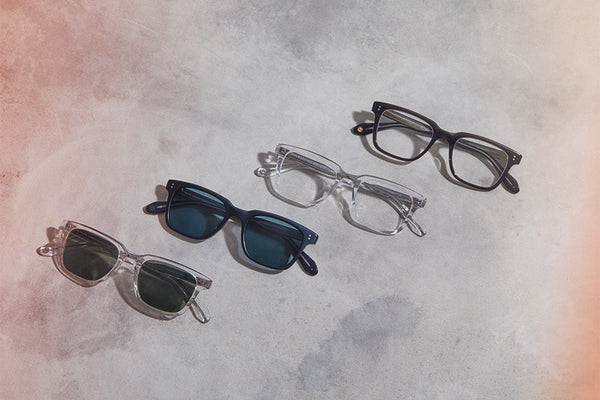 Garrett Leight California Optical Palladium Sunglasses and Eyeglasses