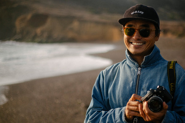 Rip Zinger wearing Garrett Leight California Optical Kinney Sunglasses