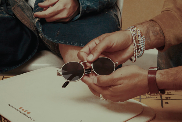Michael Brunswick's collection of eyewear