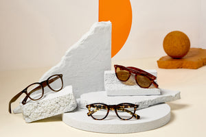 Garrett Leight California Optical Hampton X Eyeglasses and Sunglasses