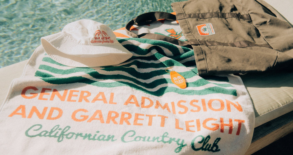 garrett leight x general admission apparel collection