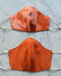 garrett leight x aurora sage hand dyed face masks
