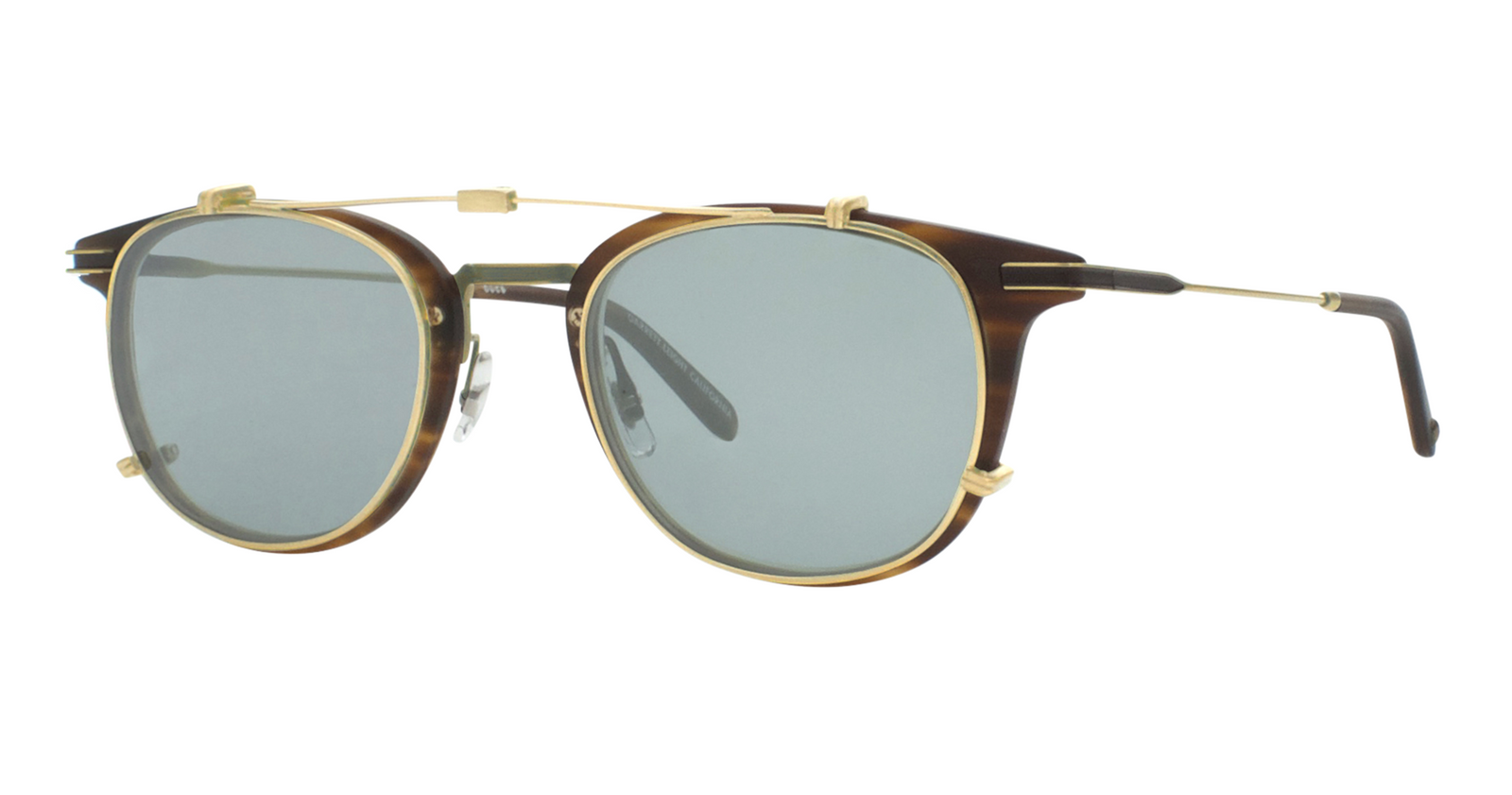 Brushed Gold/Soft Green Mirror