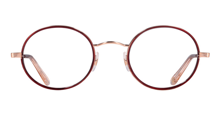 Burgundy-Rose Gold-Nude