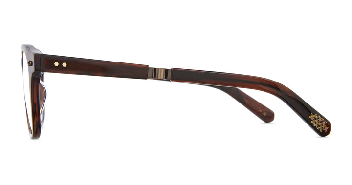 Cognac Tortoise-Antique Gold