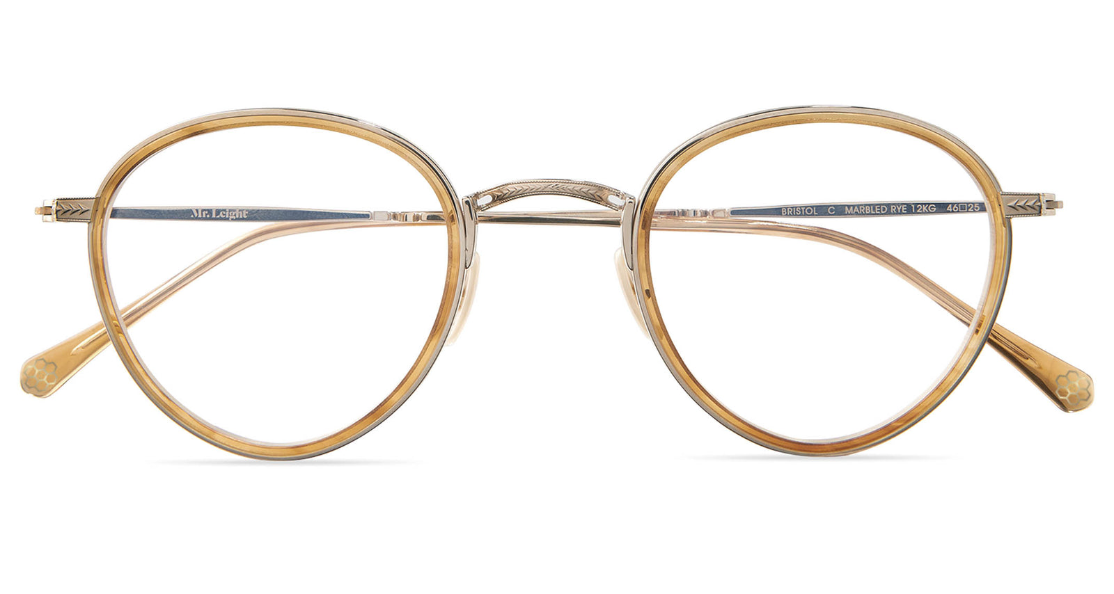 Marbled Rye-12K White Gold