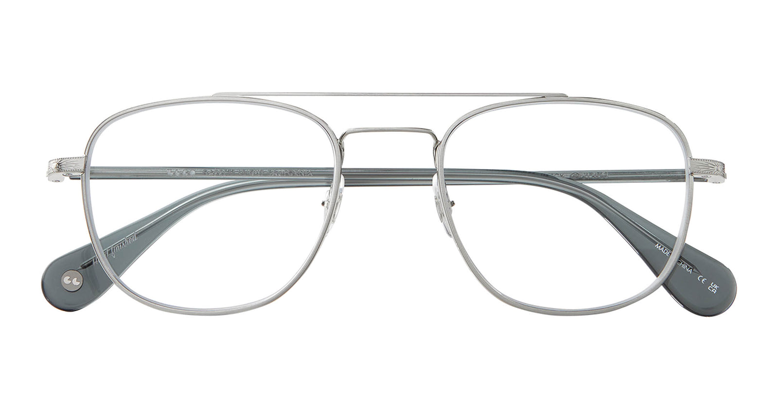 Brushed Silver-Sea Grey