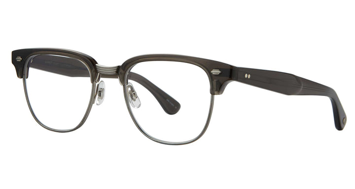 Black Glass-Brushed Silver