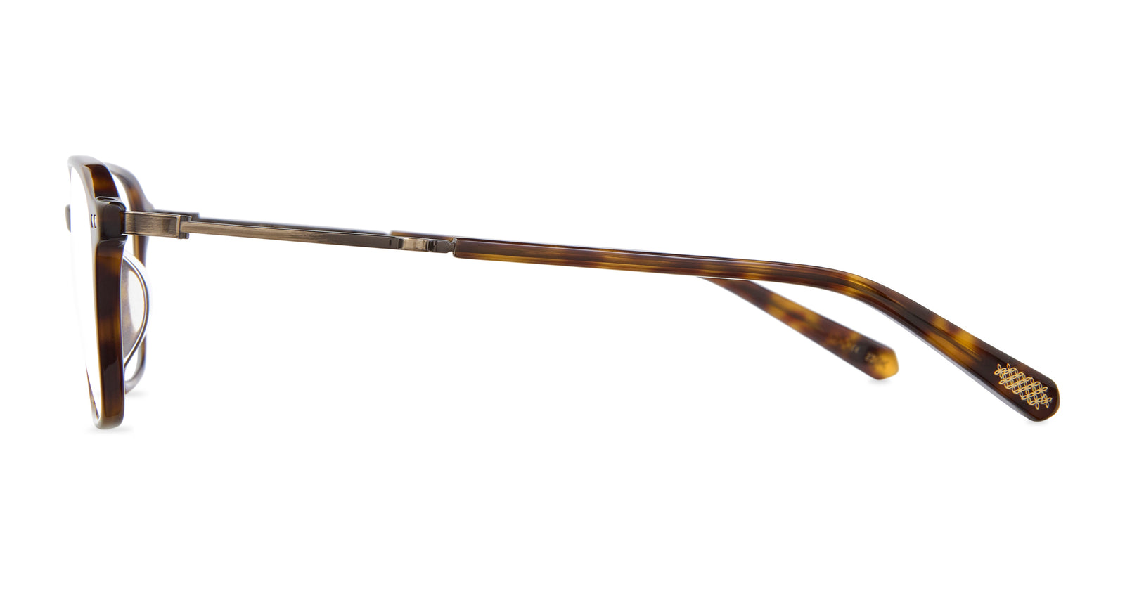 Hickory Tortoise-Antique Gold
