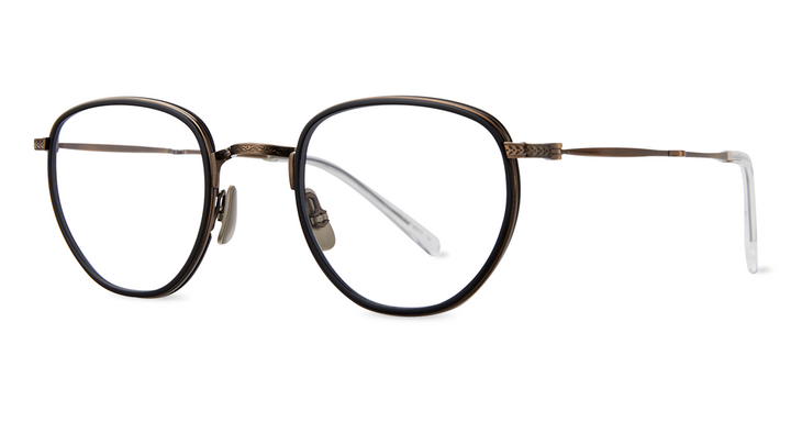 Matte Black-Antique Gold