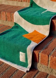 garrett leight x general admission beach towel