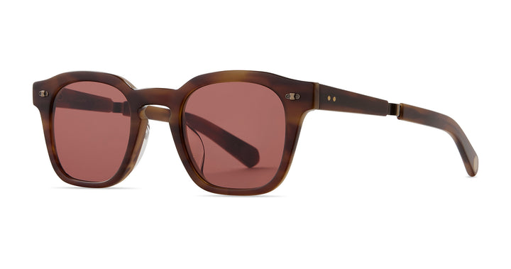 Moth Tortoise-Antique Gold/Semi-Flat Tahitian Rose