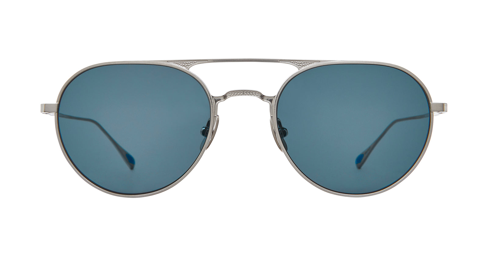 Brushed Brilliant Silver/Semi-Flat Pure Sapphire