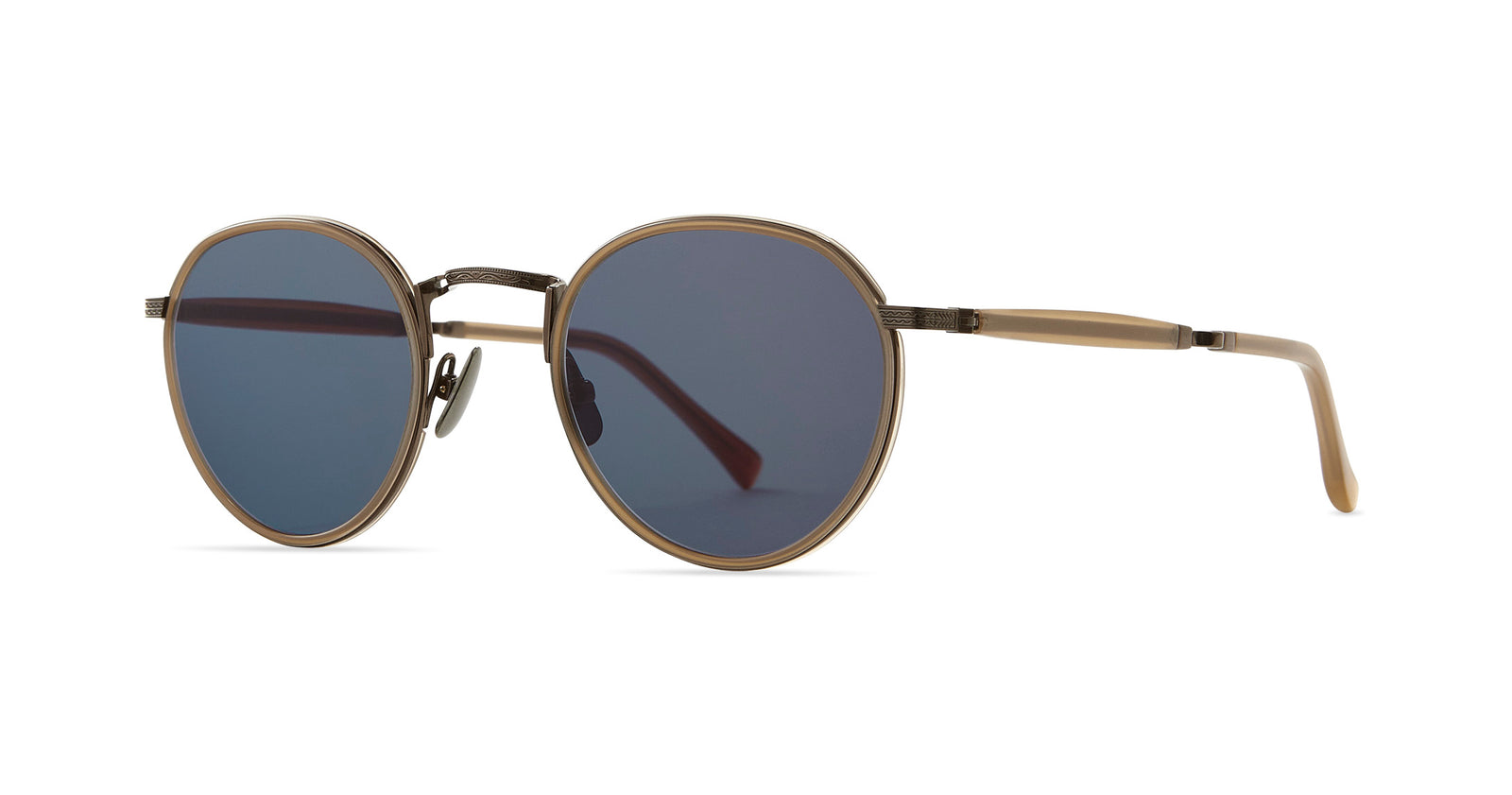 Almond-Chocolate Gold/Blue Opal