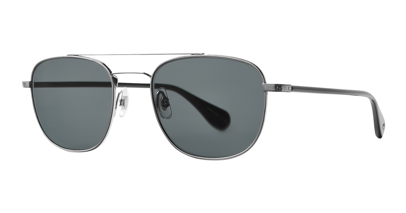 Silver-Black/Blue Smoke