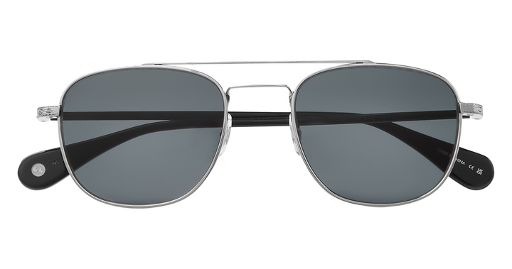 Silver-Black/Blue Smoke