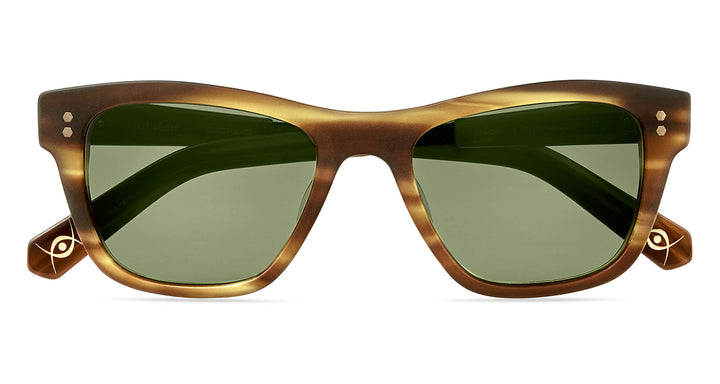 Matte Beachwood-White Gold/Boxwood Green