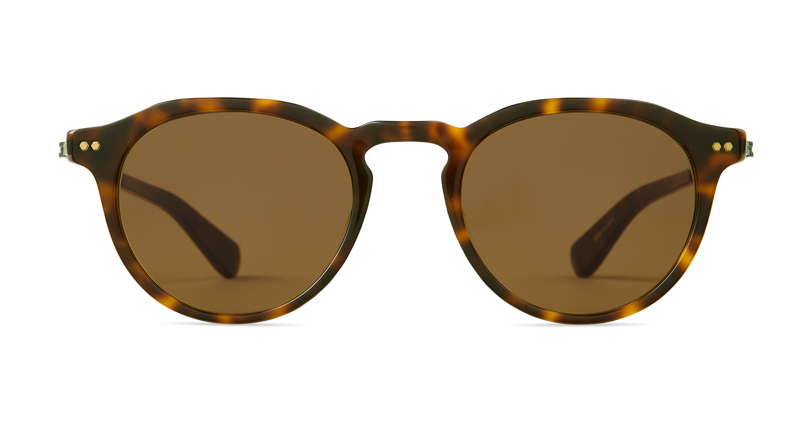 Hickory Tortoise-Antique Gold/Semi-Flat Mojave Brown