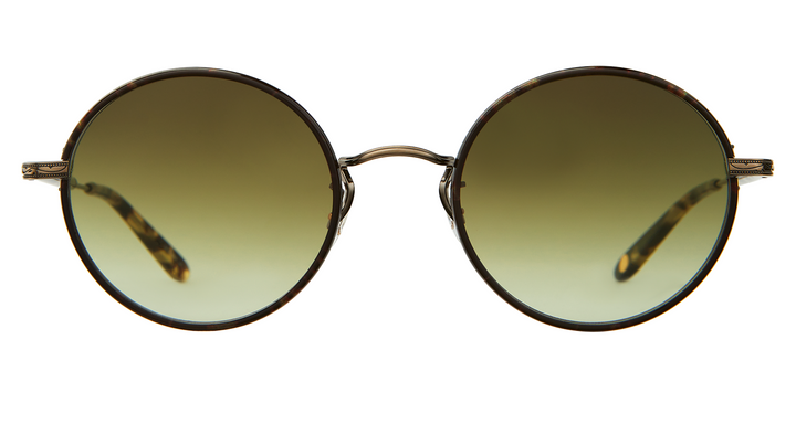 Bourbon Tortoise-Brushed Gold-Yellow Tortoise/Olive Gradient
