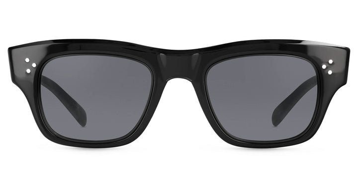 Black-Semi Matte Black/Silver Mirror Glass