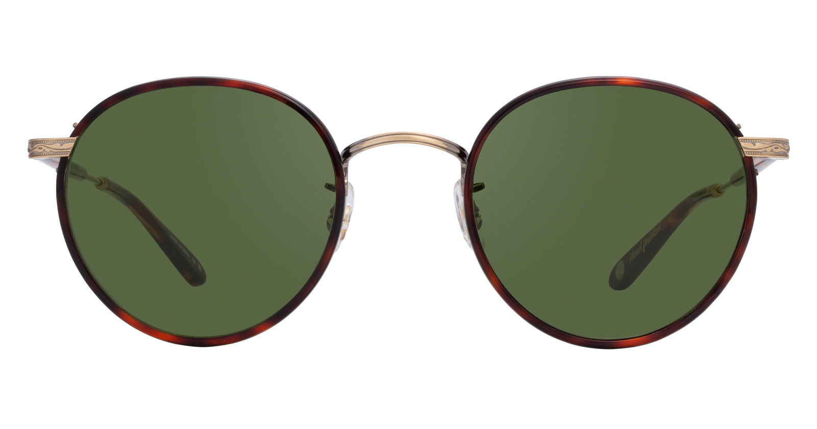Kona Tortoise-Antique Gold/Pure Green