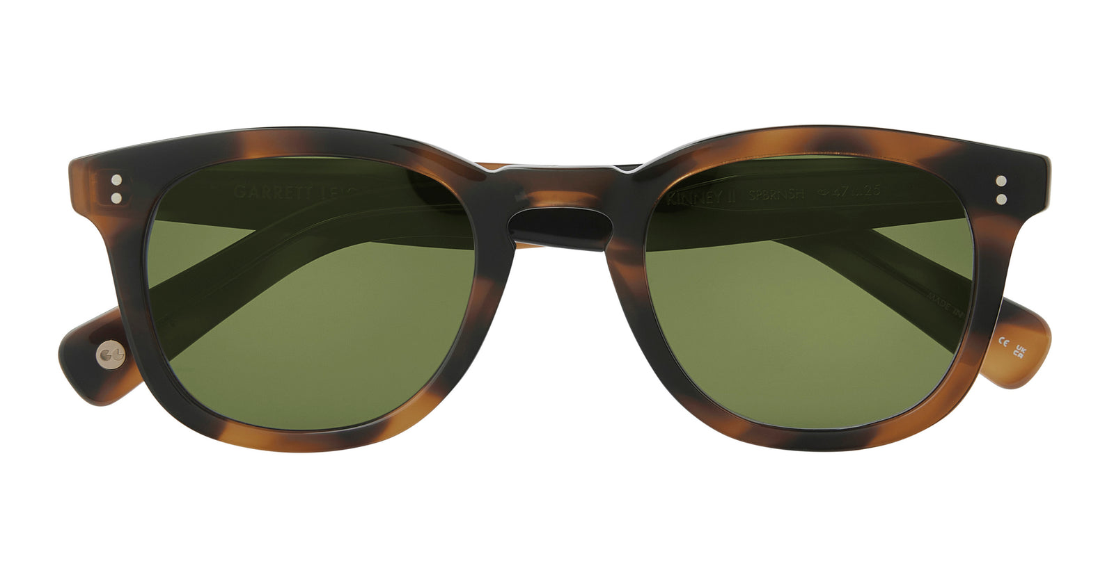 Spotted Brown Shell/Semi-Flat Pure Green Polar