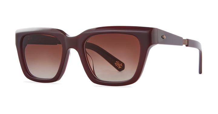 Bordeaux-Chocolate Gold/Semi-Flat Caramel Gradient