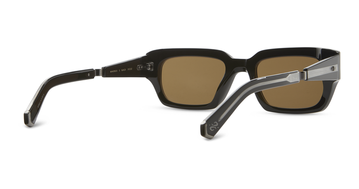 Black-Pewter/Semi-Flat Mojave Brown