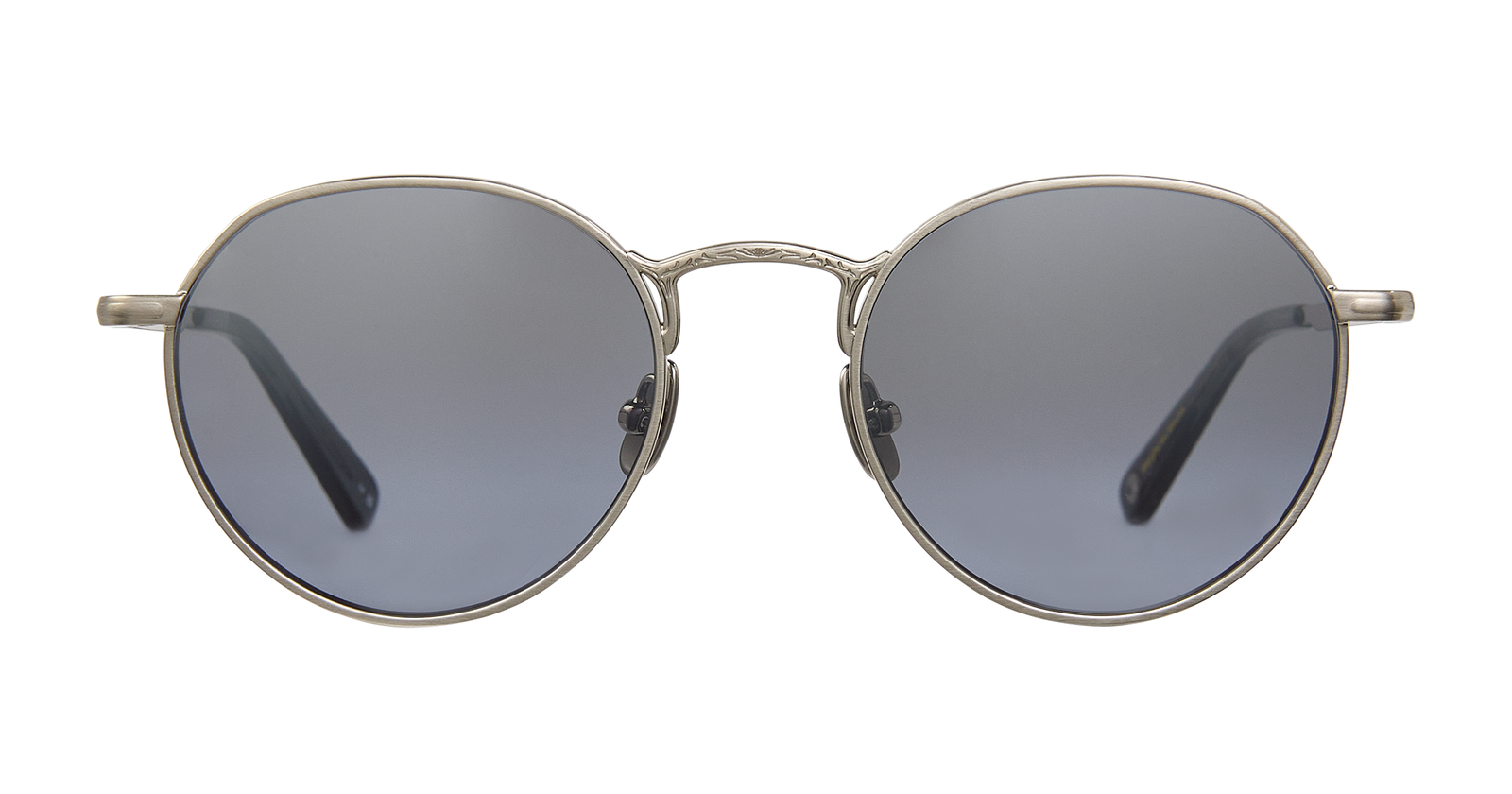 Brushed Silver-Sea Grey/Semi-Flat Glacier Blue Mirror