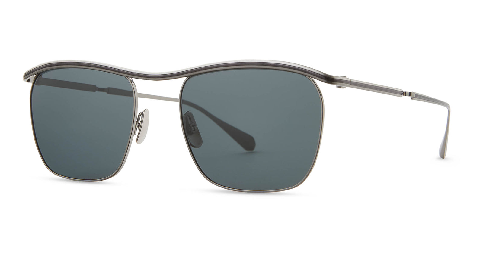 Brushed Pewter/Presidential Blue