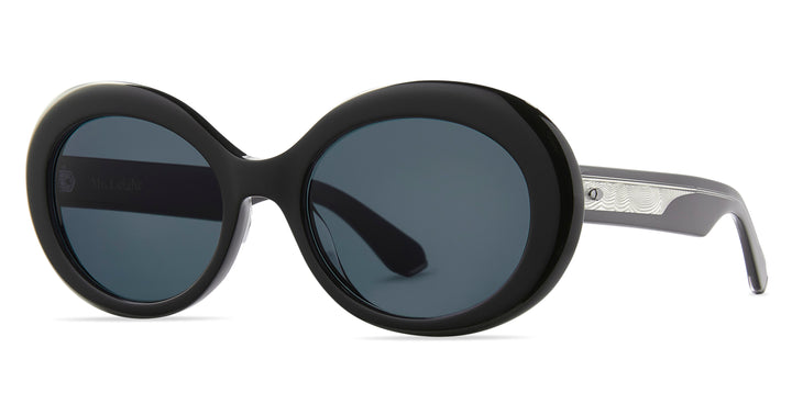 Black-Gunmetal/Blue Opal