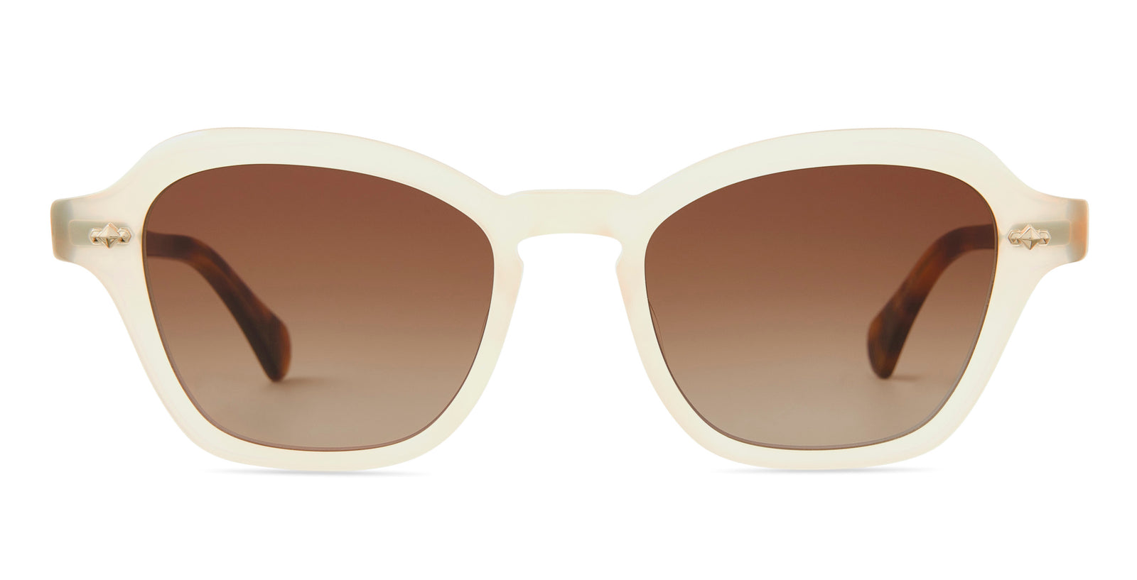 Peruvian Flake-Yellowjacket Tortoise-White Gold/Semi-Flat Mauve Gradient