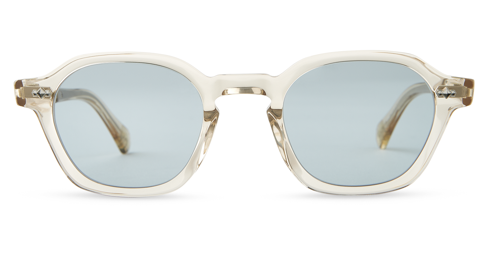 Chandelier-Silver/Blue Smoke