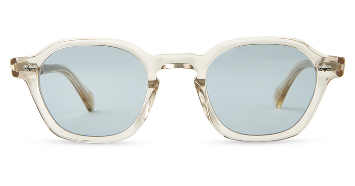 Chandelier-Silver/Blue Smoke