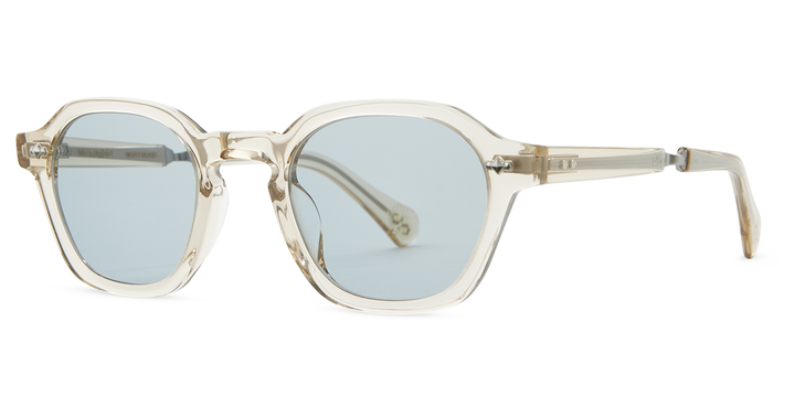 Chandelier-Silver/Blue Smoke