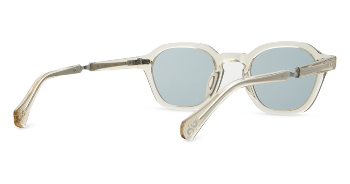 Chandelier-Silver/Blue Smoke