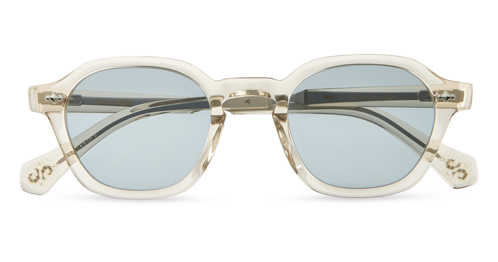 Chandelier-Silver/Blue Smoke