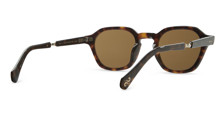 Hickory Tortoise-12K White Gold/Mojave Brown