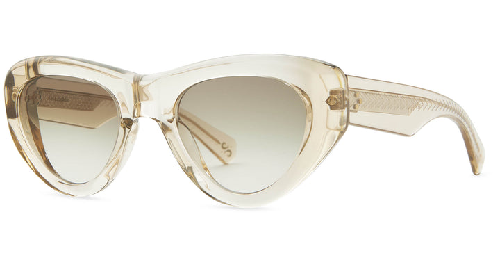 Chandelier-12K White Gold/Semi-Flat Fern Gradient