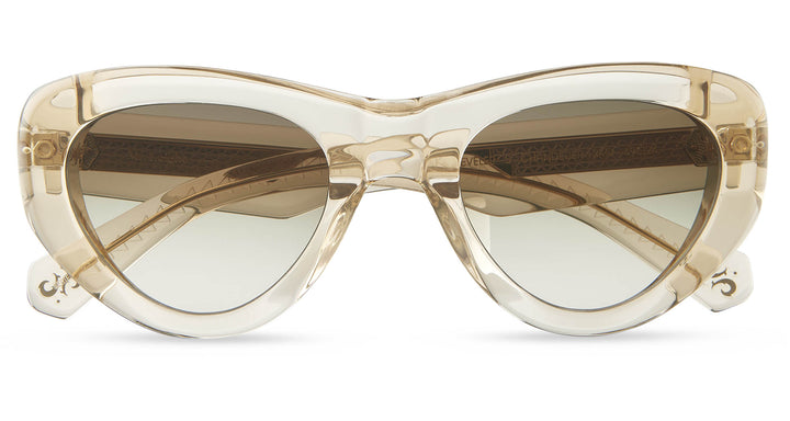 Chandelier-12K White Gold/Semi-Flat Fern Gradient