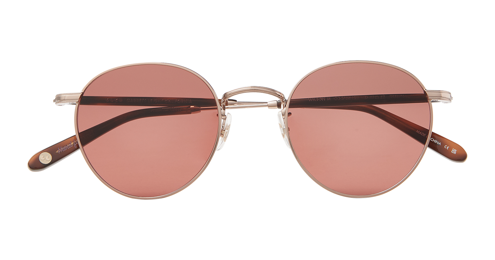 Copper-Spotted Brown Shell/Semi-Flat Pure Rosewood