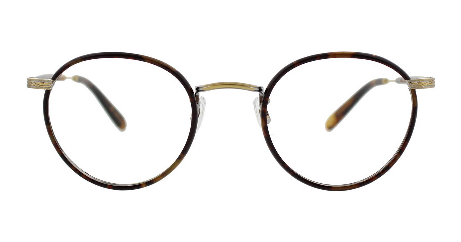 Hank Premium Series Vintage Acetate Round Glasses Frame - Bronze
