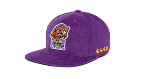 Los Angeles Lakers Mitchell & Ness Kurt Rambis Corduroy Snapback Adjustable  Hat - White