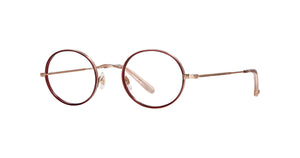 Burgundy-Rose Gold